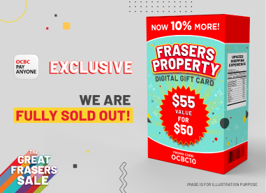 Upsize your Frasers Property Digital Gift Card  Now 10% More!