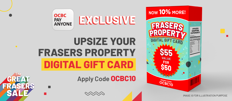 Upsize your Frasers Property Digital Gift Card — Now 10% More!